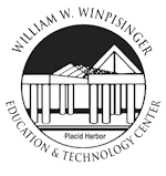  William W. Winpisinger Education and Technology Center logo with drawing of the building